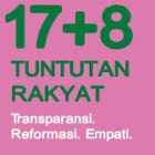 17+8 Tuntutan Rakyat